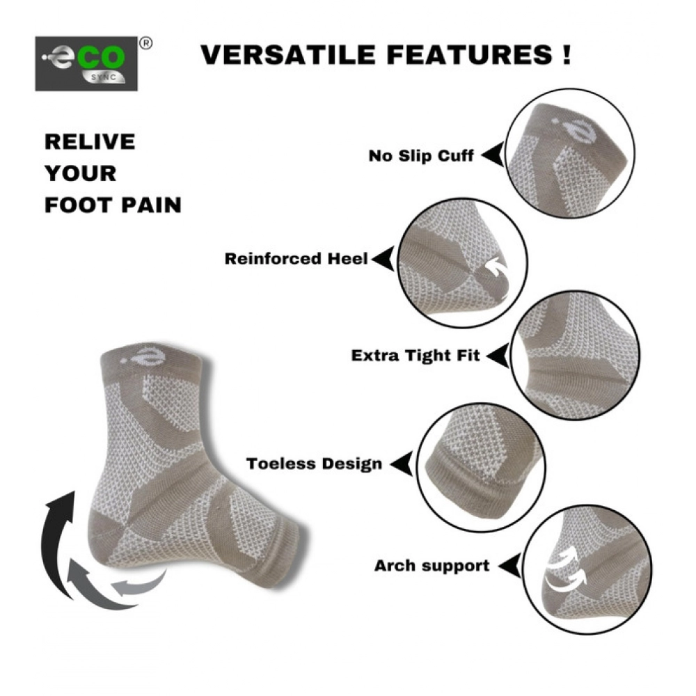 3_Pair Set Unisex Casual Cotton Printed Ankle Length Support Socks (Multicolor)