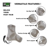 3_Pair Set Unisex Casual Cotton Printed Ankle Length Support Socks (Multicolor)