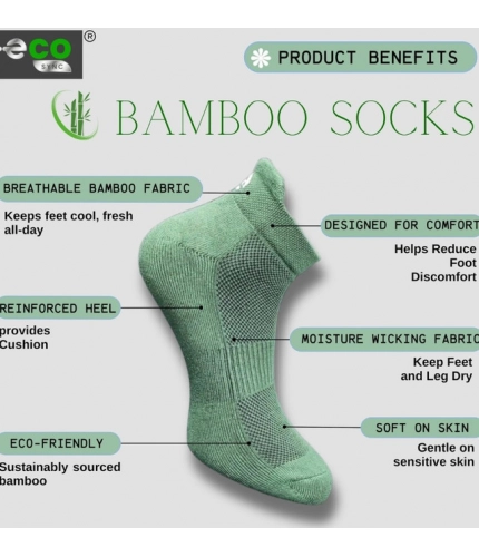 4_Pair Set Unisex Casual Cotton Printed Ankle Length Socks (Multicolor)