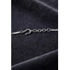 Women's Brass Silver Plated Necklace set (Silver)