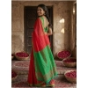 Women's Cotton Printed Saree With Unstitched Blouse 5.5Mtr (Red) Women's Cotton Printed Saree With Unstitched Blouse 5.5Mtr (Red)