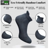 4_Pair Set Unisex Casual Cotton Printed Ankle Length Socks (Multicolor)