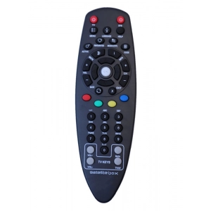 Ecomoye Set Top Box Remote No. 13 (Black), Compatible/Replacement for Videocon DTH Set Top Box Remote Control, Black (Exactly Same Remote will Only Work)