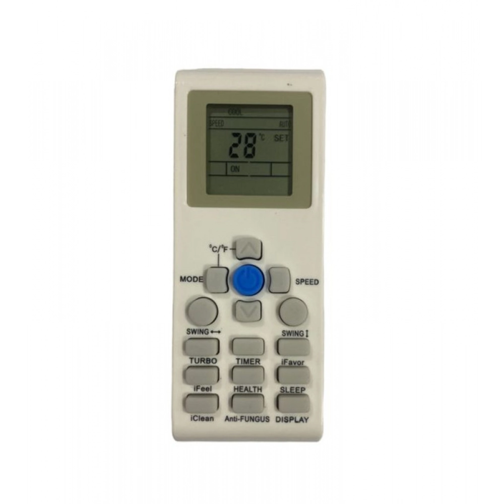 Ecomoye AC Remote No. 171 (No Backlight), Compatible/Replacement for Aux AC Remote Control, White (Exactly Same Remote will Only Work)