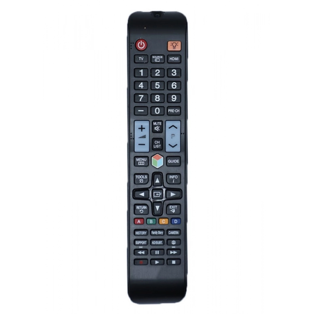 Ecomoye LCD/LED Remote No. URC117, Compatible/Replacement for Samsung LCD/LED TV Remote Control, Black (Exactly Same Remote will Only Work)