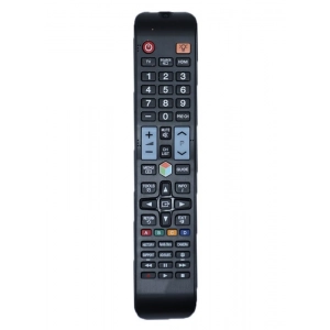 Ecomoye LCD/LED Remote No. URC117, Compatible/Replacement for Samsung LCD/LED TV Remote Control, Black (Exactly Same Remote will Only Work)