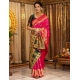 Women's Silk Blend Zari Weaving Saree With Unstitched Blouse 5.5Mtr (Pink) Women's Silk Blend Zari Weaving Saree With Unstitched Blouse 5.5Mtr (Pink)