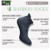 4_Pair Set Unisex Casual Cotton Printed Ankle Length Socks (Multicolor)
