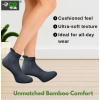 4_Pair Set Unisex Casual Cotton Printed Ankle Length Socks (Multicolor)