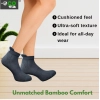 4_Pair Set Unisex Casual Cotton Printed Ankle Length Socks (Multicolor)