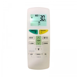 Ecomoye AC Remote No. 132B (with Backlight), Compatible/Replacement for Daikin AC Remote Control, White (Exactly Same Remote will Only Work)