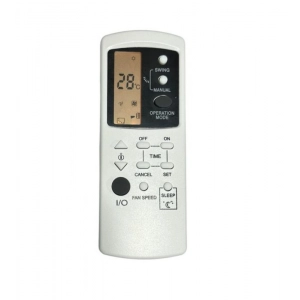 Ecomoye AC Remote No. 39 (with Backlight), Compatible/Replacement for Voltas AC Remote, White (Exactly Same Remote will Only Work)
