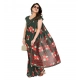 Women's Georgette Printed Saree With Unstitched Blouse 5.5Mtr (Green) Women's Georgette Printed Saree With Unstitched Blouse 5.5Mtr (Green)