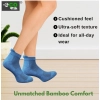 4_Pair Set Unisex Casual Cotton Printed Ankle Length Socks (Multicolor)
