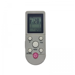 Ecomoye AC Remote No. 2 (No Backlight), Compatible/Replacement for Voltas AC Remote Control, White (Exactly Same Remote will Only Work)