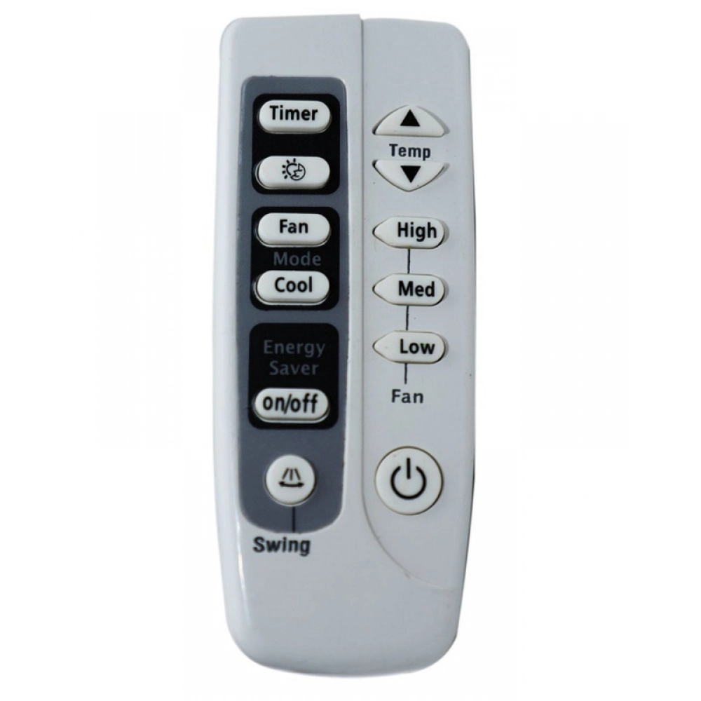 Ecomoye AC Remote No. 5 (No Backlight), Compatible/Replacement for Samsung AC Remote Control, White (Exactly Same Remote will Only Work)