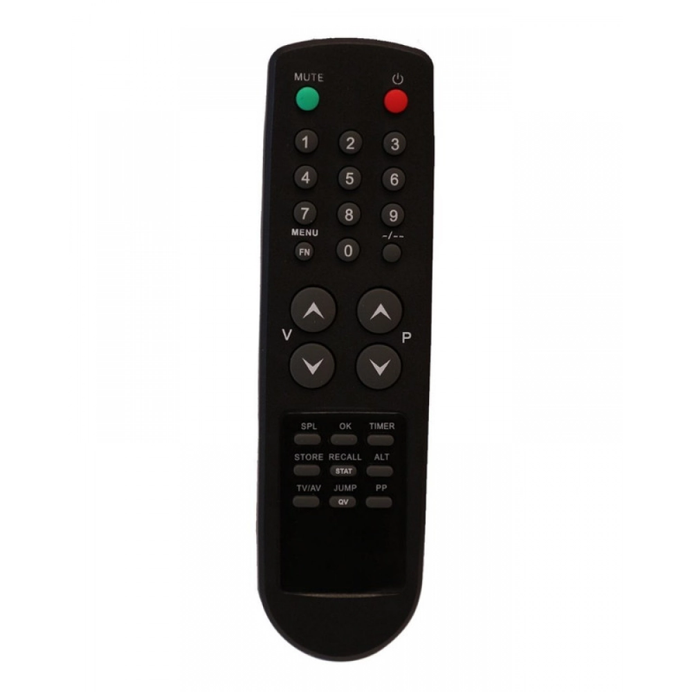 Ecomoye CRT TV Remote No. 66RL, Compatible/Replacement for BPL CRT TV Remote Control, Black (Exactly Same Remote will Only Work)