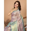 Women's Jacquard Saree With Unstitched Blouse 5.5Mtr (Multicolor) Women's Jacquard Saree With Unstitched Blouse 5.5Mtr (Multicolor)