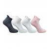 4_Pair Set Unisex Casual Cotton Printed Ankle Length Socks (Multicolor)