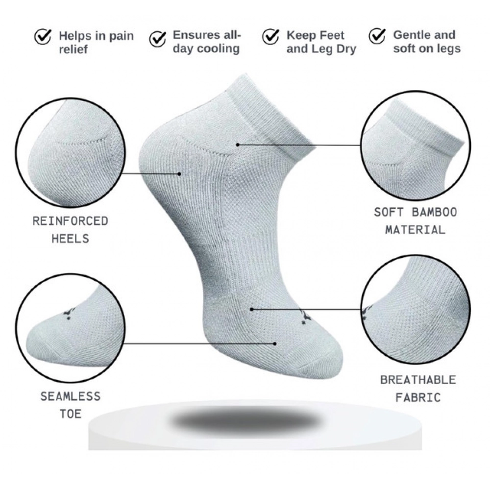 3_Pair Set Unisex Casual Cotton Printed Low Cut Socks (Multicolor) 3_Pair Set Unisex Casual Cotton Printed Low Cut Socks (Multicolor)
