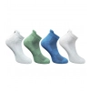 4_Pair Set Unisex Casual Cotton Printed Ankle Length Socks (Multicolor) 4_Pair Set Unisex Casual Cotton Printed Ankle Length Socks (Multicolor)