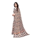 Women's Georgette Printed Saree With Unstitched Blouse 5.5Mtr (Orange) Women's Georgette Printed Saree With Unstitched Blouse 5.5Mtr (Orange)