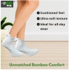 4_Pair Set Unisex Casual Cotton Printed Ankle Length Socks (Multicolor)