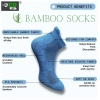 4_Pair Set Unisex Casual Cotton Printed Ankle Length Socks (Multicolor)