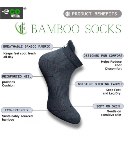 4_Pair Set Unisex Casual Cotton Printed Ankle Length Socks (Multicolor)