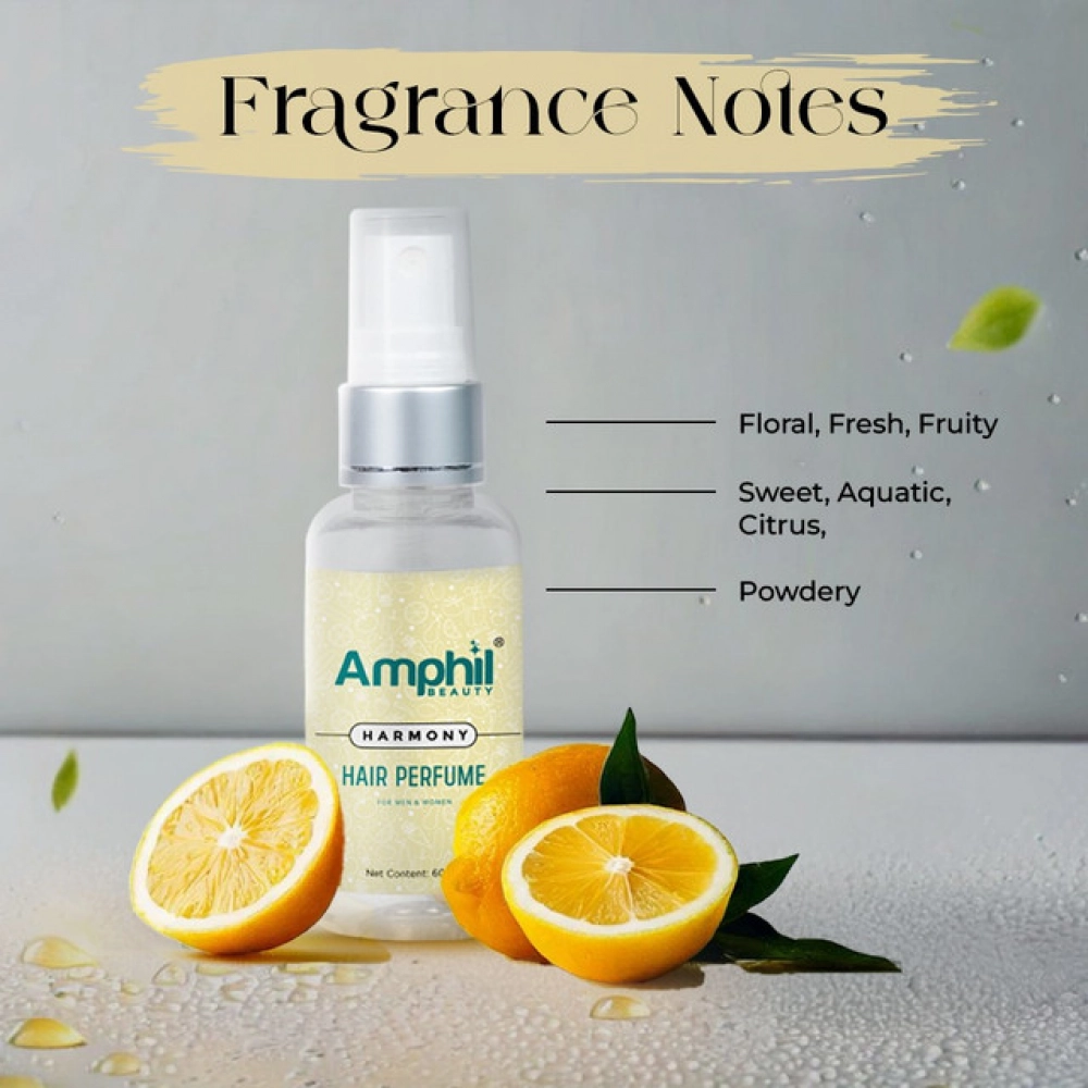 Amphil beauty Harmony Unisex Hair perfume 60 ml | Alcohol Free | Water Based | Paraben Free