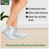 4_Pair Set Unisex Casual Cotton Printed Ankle Length Socks (Multicolor)