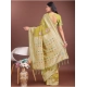 Women's Linen Cotton Printed Saree With Unstitched Blouse 5.5Mtr (Mustrad) Women's Linen Cotton Printed Saree With Unstitched Blouse 5.5Mtr (Mustrad)