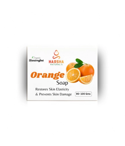 Pack Of_2 Harsha Naturals - Orange Soap (100GM)