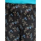 Girl's Cotton Lycra Floral Elasticated Jeggings (Multicolor) Girl's Cotton Lycra Floral Elasticated Jeggings (Multicolor)