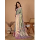 Women's Jacquard Saree With Unstitched Blouse 5.5Mtr (Multicolor) Women's Jacquard Saree With Unstitched Blouse 5.5Mtr (Multicolor)