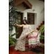 Women's Linen Printed Saree With Unstitched Blouse 5.5Mtr (Multicolor) Women's Linen Printed Saree With Unstitched Blouse 5.5Mtr (Multicolor)