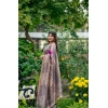 Women's Faux_Tussar Geometric_Print Saree With Unstitched Blouse 5.5Mtr (Purple) Women's Faux_Tussar Geometric_Print Saree With Unstitched Blouse 5.5Mtr (Purple)