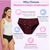 Pack of_3 Women's Cotton Printed Hipster Panty (Multicolor)