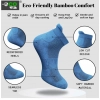 4_Pair Set Unisex Casual Cotton Printed Ankle Length Socks (Multicolor)
