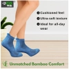 4_Pair Set Unisex Casual Cotton Printed Ankle Length Socks (Multicolor)