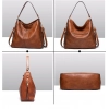 Women's PU Leather Zipper Handbag Women's PU Leather Zipper Handbag