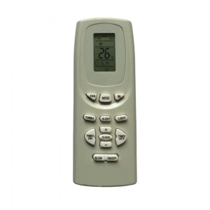 Ecomoye AC Remote No. 19A (No Backlight), Compatible/Replacement for Godrej AC Remote Control, White (Exactly Same Remote will Only Work)
