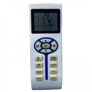 Ecomoye AC Remote No. 166 (No Backlight), Compatible/Replacement for Llyod AC Remote Control, White (Exactly Same Remote will Only Work)