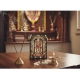 Wooden Sri Subramaniyan Swamy Murugan Table Top Devotional Player (Multicolor)