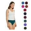 Pack of_12 Women's Cotton Solid Hipster Panty (Multicolor)