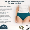 Pack of_9 Women's Cotton Solid Hipster Panty (Multicolor)
