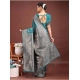 Women's Banarasi Silk Printed Saree With Unstitched Blouse 5.5Mtr (Sea Green) Women's Banarasi Silk Printed Saree With Unstitched Blouse 5.5Mtr (Sea Green)