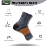 3_Pair Set Unisex Casual Cotton Printed Ankle Length Support Socks (Multicolor) 3_Pair Set Unisex Casual Cotton Printed Ankle Length Support Socks (Multicolor)
