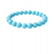 Natural Crystal 8mm Turquoise Bracelet (Sky Blue)