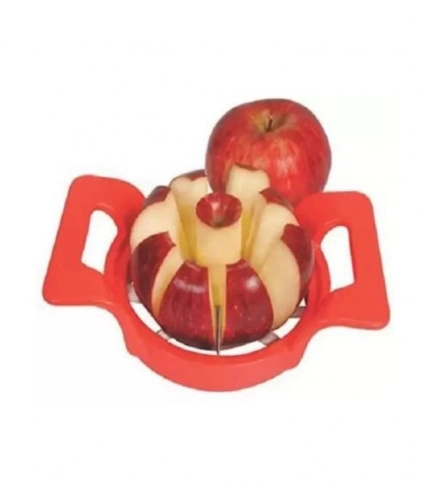 Pack Of 3_Apple Cutter – Stainless Steel Fruit Slicer And Corer for Quick Cutting (Color: Assorted )